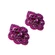 Brinco geometrico rosa