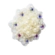 Brinco flor de pérolas com strass – feminino, feito à mão e sofisticado