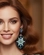 Brinco flor azul com pedrarias e strass colorido – feminino, moderno e elegante